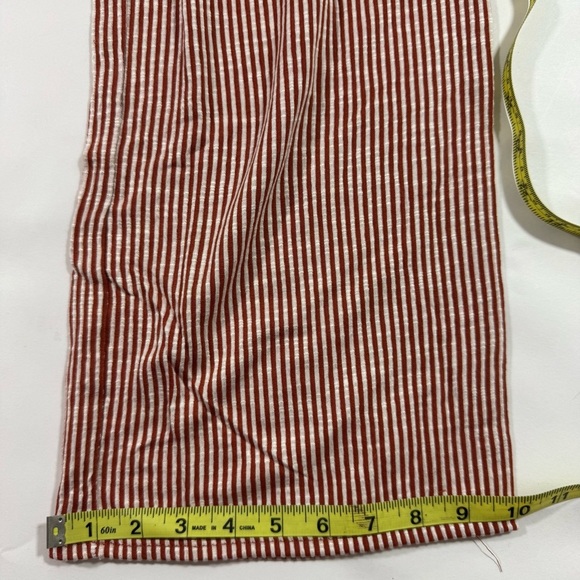 New ModCloth For the Bliss of It Jumpsuit Orange Stripes - Picture 8 of 9